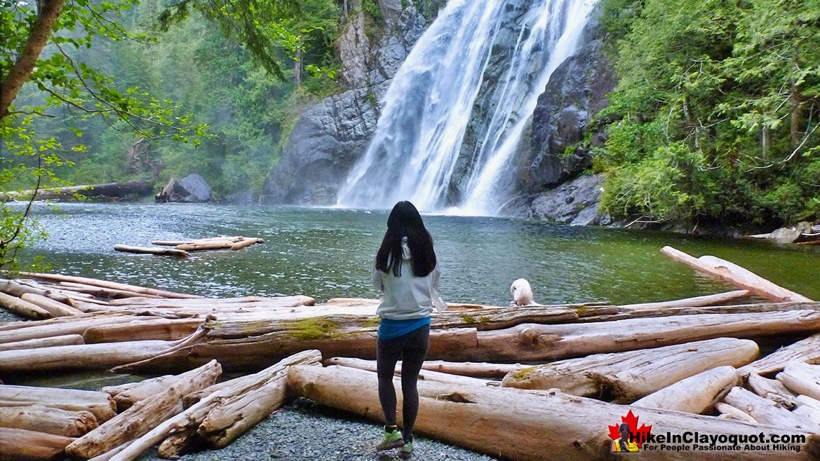 Spectacular Virgin Falls Near Tofino