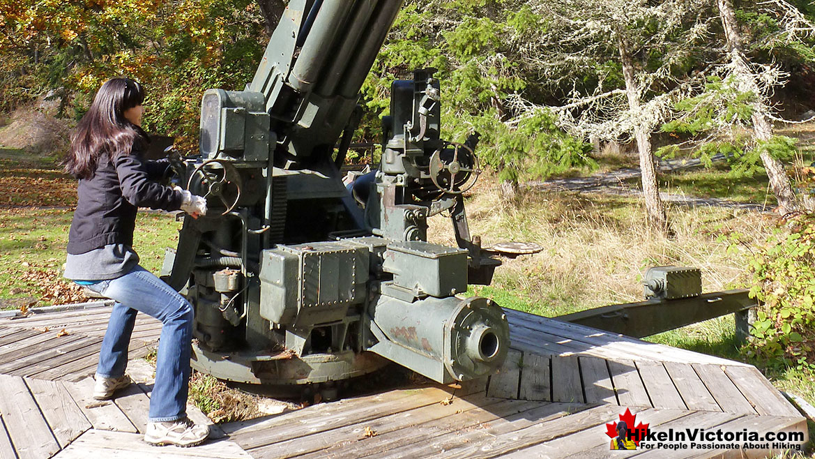 Fort Rodd Hill AA Gun