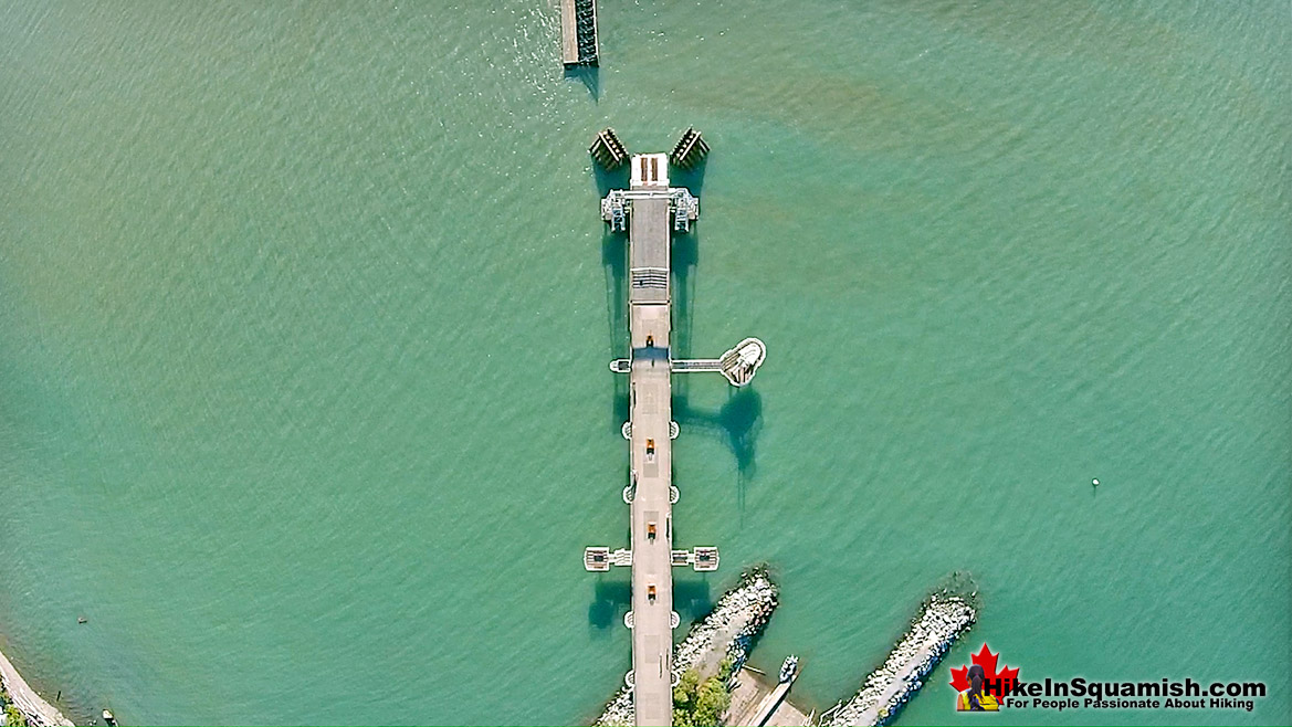 Porteau Cove Aerial View