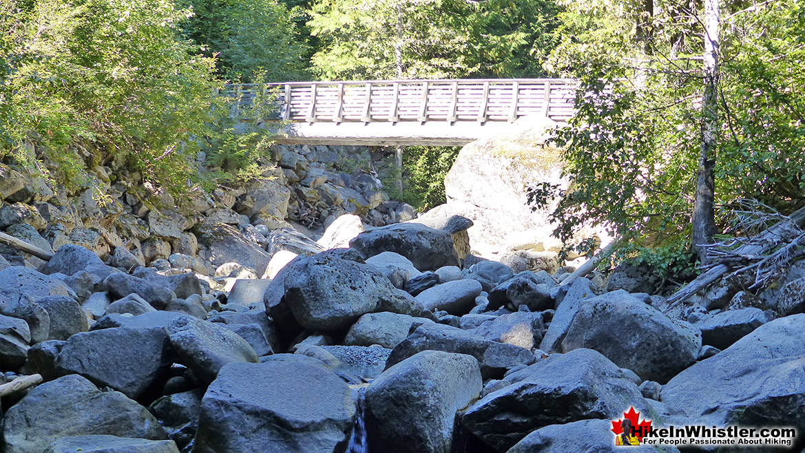 Rainbow Falls Flank Trail Bridge