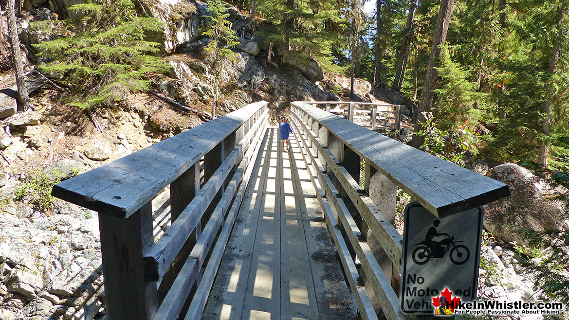 Rainbow Falls in Whistler