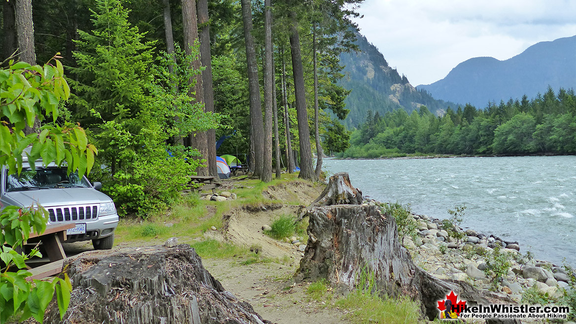 Skookumchuck Hot Springs Campsite