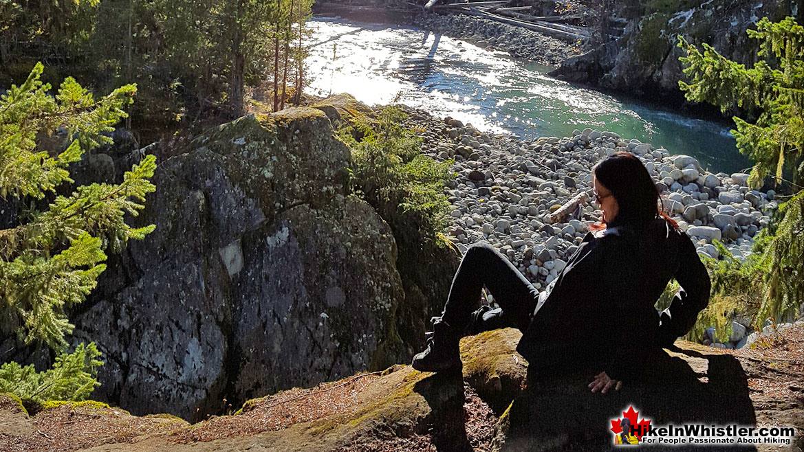 Whistler Train Wreck Cheakamus River View